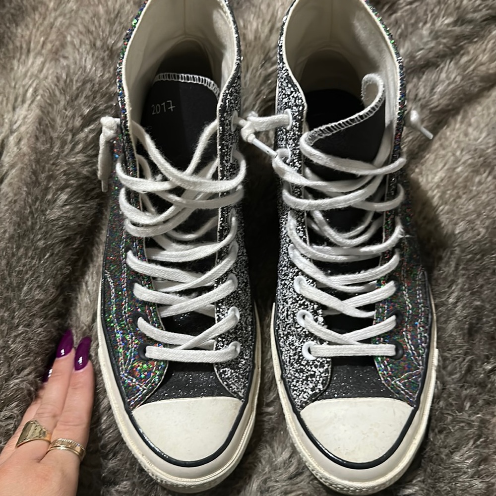 JW ANDERSON CONVERSE. IN GOOD CONDITION.